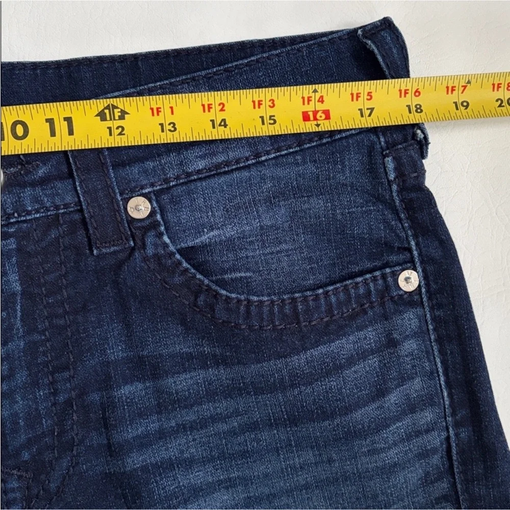 True Religion Men's Skinny Jeans No Flap Big T Dragons Lair W/Rip Jeans size 33